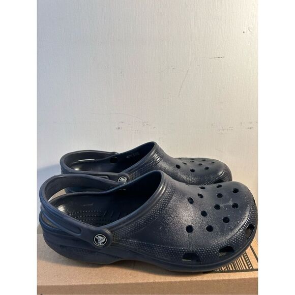 Crocs clog men’s 10 black used - Picture 4 of 6